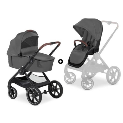 Универсальная коляска 2 в 1 Hauck Walk N Care Air Dark Grey